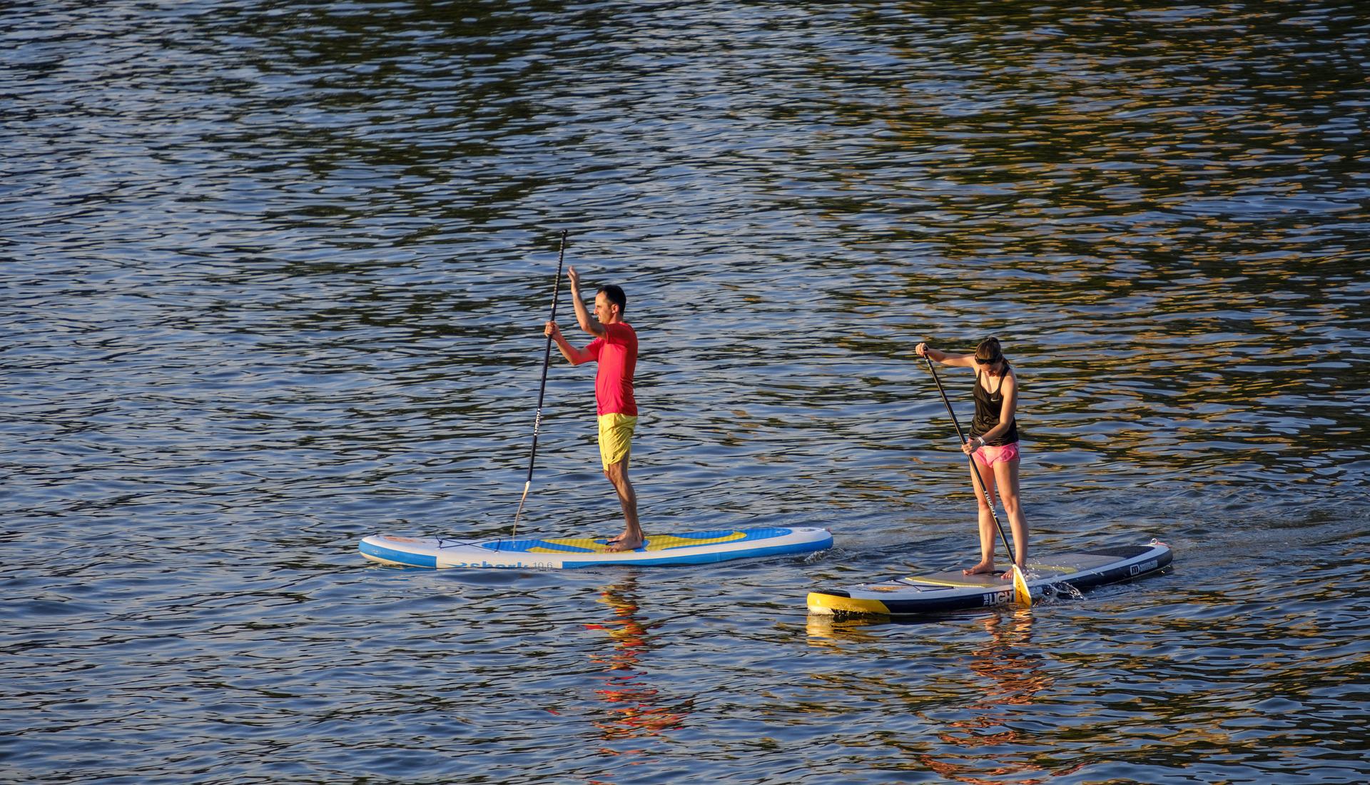 paddle surf